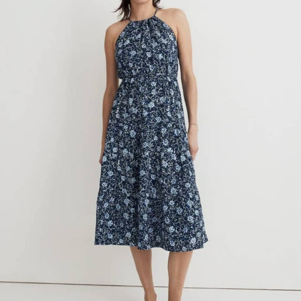 Madewell Brynn Halter Dress